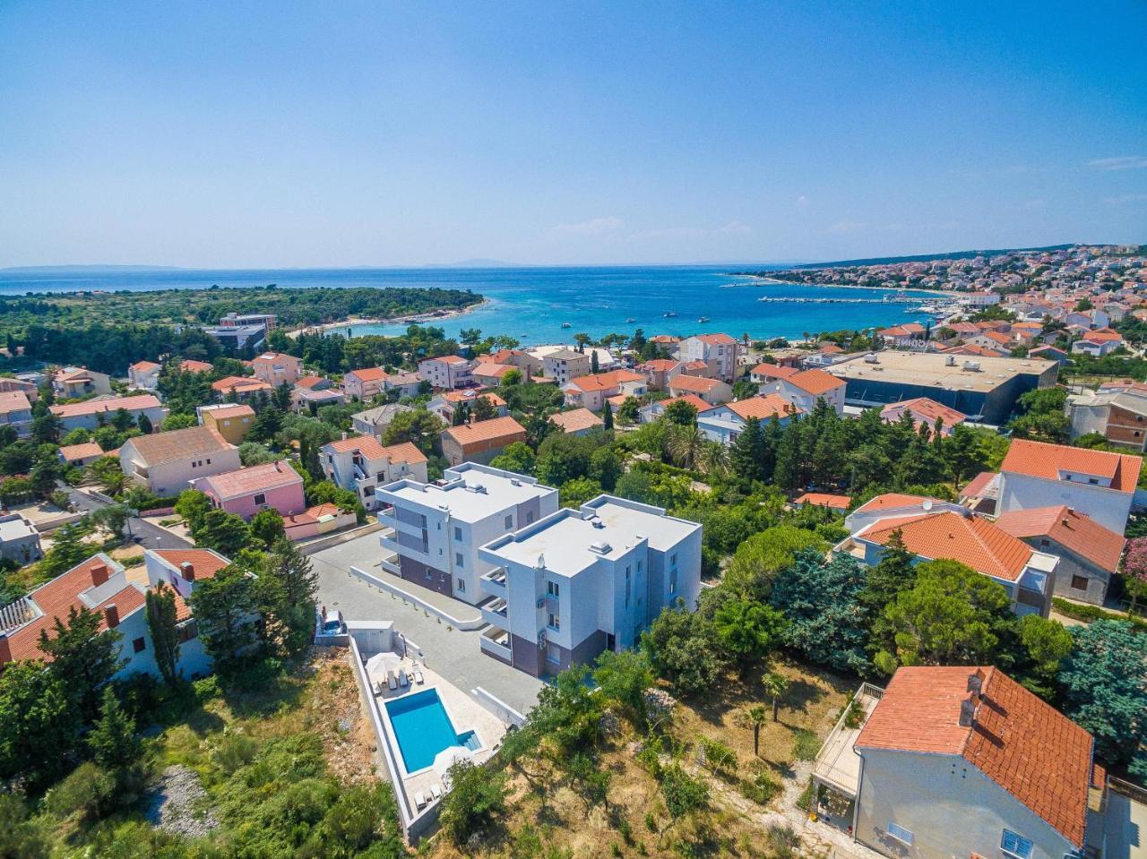 Villa Star 4 Luxury Apartment With A Pool Novalja Buitenkant foto